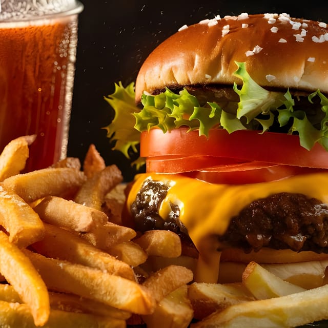 Hamburger Dinner.